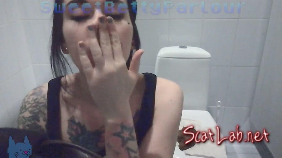 Super Public Wc Extreme (SweetBettyParlour) Solo Scat, Shit [FullHD 1080p] Defecation
