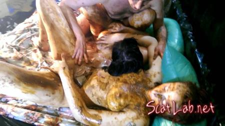 Part 5 – Saved Shit Massacre 1 (AstraCelestial, Aria, Lilith, Christine) Scat / Scat Orgy [FullHD 1080p] ScatShop