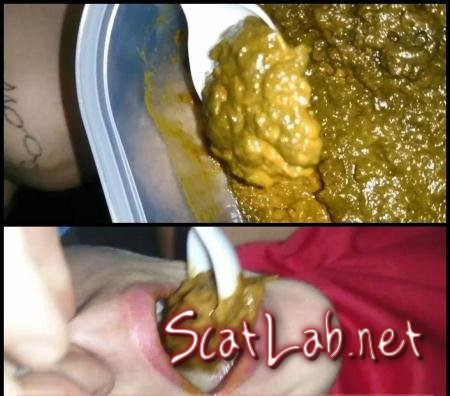 SCAT FEEDING SCENES! REAL SHIT-EATER BEAUTY TEEN SLAVE GIRL (Scat Amateur) Crap, Femdom [FullHD 1080p] Teens Real Feeding