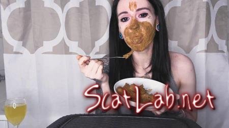 Real Scat Breakfast (DirtyBetty) Eating, Teen [FullHD 1080p] Solo Scat