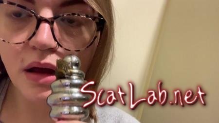 Eating shit from plug and edging (worthlessholes) Toys, Teen [FullHD 1080p] Scatting
