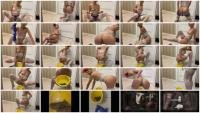 Lily in stockings shit in a pot (Lily) Solo, Shit [FullHD 1080p] New scat