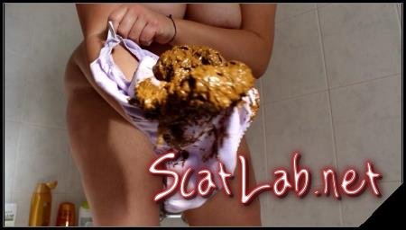 After Holidays Panty Pooping (Luna Hellborn) Solo, Girl, Bathroom [FullHD 1080p] Scatshop.com