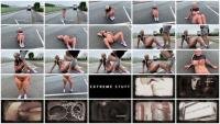 Hungry for sports - please shit me really full - Public on the roadside (Devil Sophie) Outdoor, Shit [FullHD 1080p] Toilet Slavery