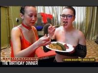 NK15 - THE BIRTHDAY DINNER (Natalia Kapretti, Sasha, Maya) Sex Scat, Blowjob [SD] Hightide-video.com