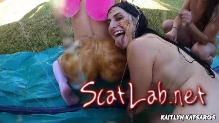 9 Girl Scat Orgy (Kaitlyn Katsaros, Miss Demeanor, Keira Croft, Catalina Ossa, Natalie Brooks, Isabel Moon, Lucy Sunflower, Raven Maddoxx, and Raven Vice) Dildo, Face Punching [HD 720p] ScatBook.com