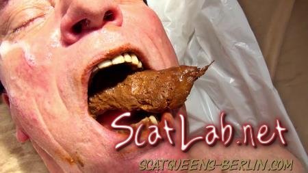 Slave Cunt Tortured and Shit into Mouth P2 (Scatqueens-Berlin) Toilet Slavery, Eat [HD 720p] Femdom