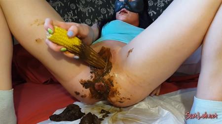 Crappy corn visiting all my holes (Anna Coprofield) Scat / Poo [FullHD 1080p] Scat Shop