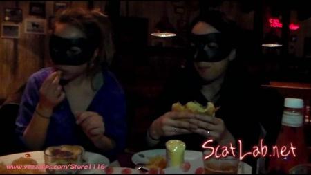 Exercise and Burger for Us and Two Big Shits for You (4 Scat Girls) Scat / Femdom [FullHD 1080p] YezzClips