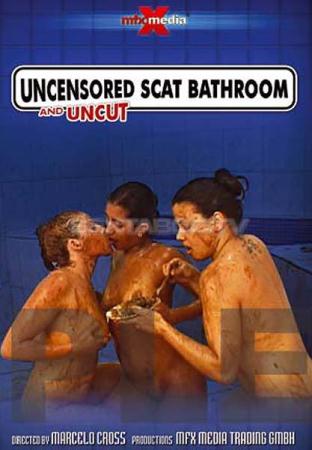 Uncensored and Uncut Scat Bathroom (Latifa, Karla, Iohana Alves) Lesbian Scat, Vomit [DVDRip] MFX