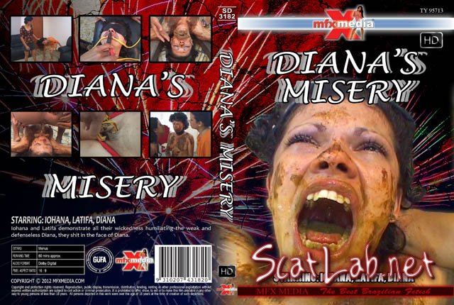 SD-3182 Diana’s Misery (Iohana, Latifa, Diana) Domination, Brazil [HDRip] MFX Media