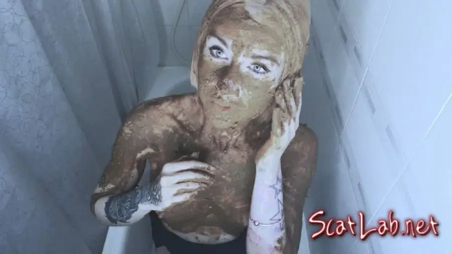 AMAZING Scat Play Full Smearing and Sucking (DirtyBetty) Solo, Teen [HD 720p] Scatology