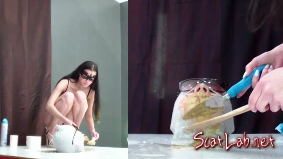 5 girls raped me. Part 4. Christina with MilanaSmelly (Christina, MilanaSmelly) Defecation, Femdom [HD 720p] Poop Videos