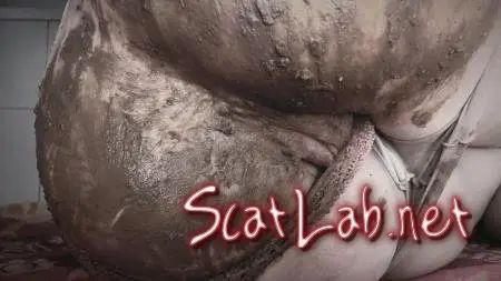 Pantypooping, with SCAT play (ShitGirl) Panties, Solo [FullHD 1080p] Panty Defecation