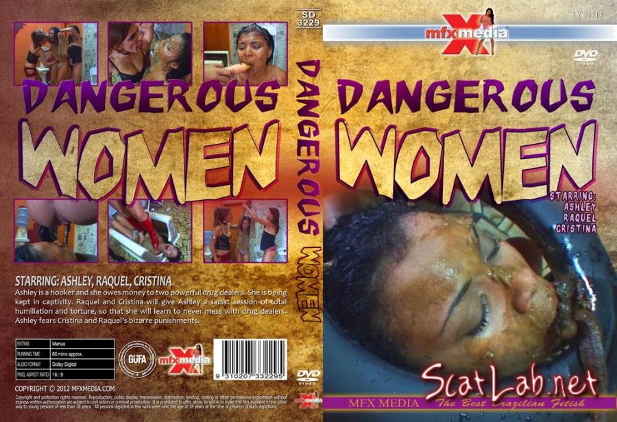 SD-3229 Dangerous Women (Ashley, Raquel, Cristina) Lesbian, Vomit, Domination [HD 720p] MFX Media
