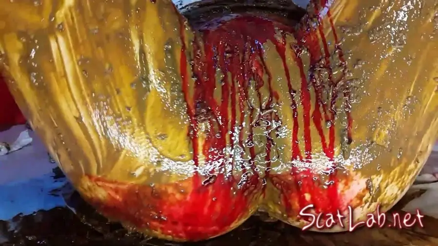 Shit and Blood Vol.5 Speculum Part 2 (Anna Coprofield) Defecation, Solo [FullHD 1080p] Shitting Ass
