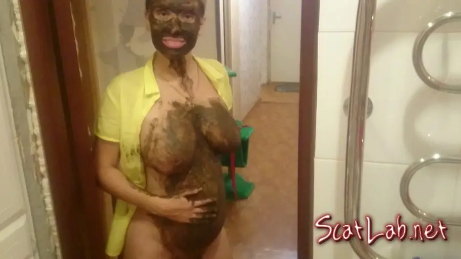 Shit in the sink (Brown wife) Solo, Boobs [FullHD 1080p] Amateur