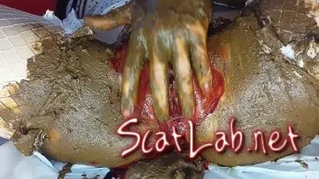 Shit and Blood Vol.6 Filled Pussy Part 2 (Anna Coprofield) Defecation, Solo [FullHD 1080p] Solo Scat