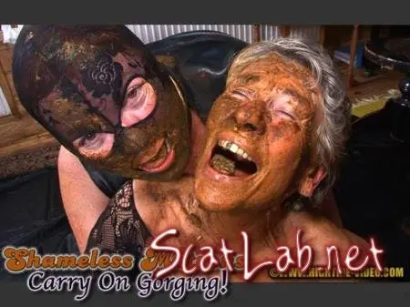 SHAMELESS MATRONS - CARRY ON GORGING! (Angelina, Linda, Sunny, 3 males) Scatology, Blowjob, Mature [HD 720p] Hightide-Video