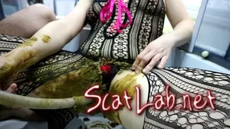 Public sewer pipe Part 2 (WCwife) Scatology, Solo [FullHD 1080p] Shit In Pantyhose ScatLab.net