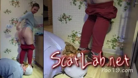 Lick the crap off the shoe (MilanaSmelly) Group, Humiliation [HD 720p] Femdom Scat