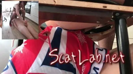 Shit eater worm (MistressAnna) Femdom, Toilet Slavery [FullHD 1080p] Scatting ScatLab.net