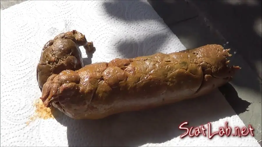 Perfect Dump (Tegan) Big pile, Solo [FullHD 1080p] Outdoor Scat