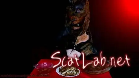 Mega smearing and swallowing shit (CatShit) New scat, Latex [FullHD 1080p] Fetish-zone ScatLab.net