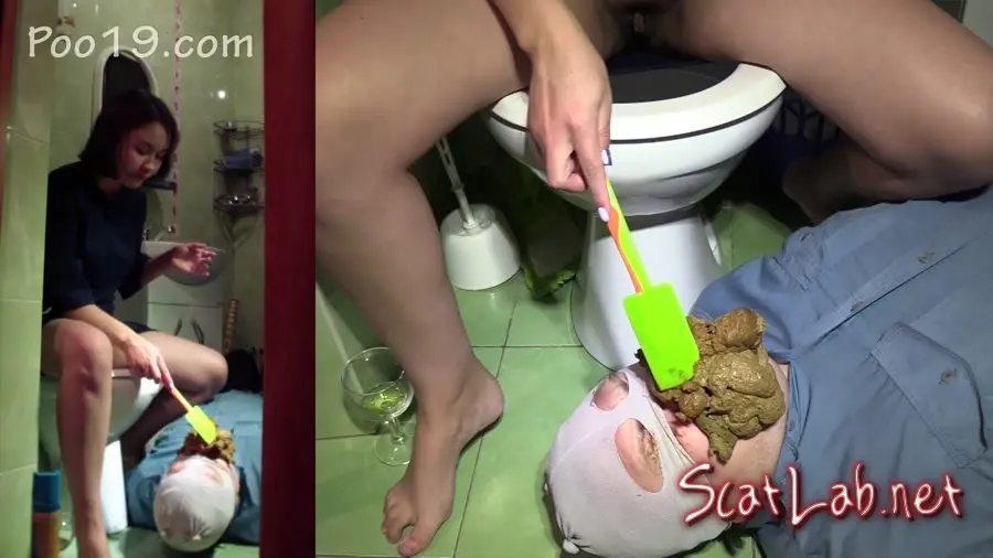 Toilet Slavery (ShitGirl) Domination, Scat Porn [FullHD 1080p] Femdom Scat
