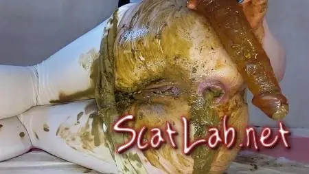 Masturbation Scat (Shitting Ass) Dildo, Solo [FullHD 1080p] Pooping Girls ScatLab.net