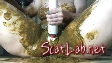 Poop Play Masturbation (ChubbiBunni) Solo, Masturbation [HD 720p] BBW Scat