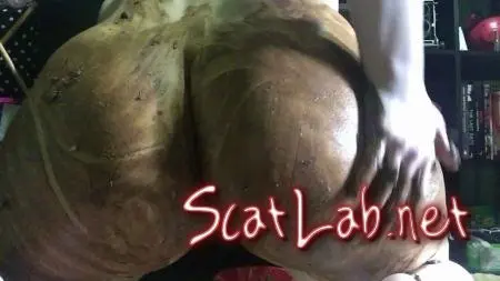 Ass Worship/Humiliation Smear (ChubbiBunni) Scatology, Solo [FullHD 1080p] Farting
