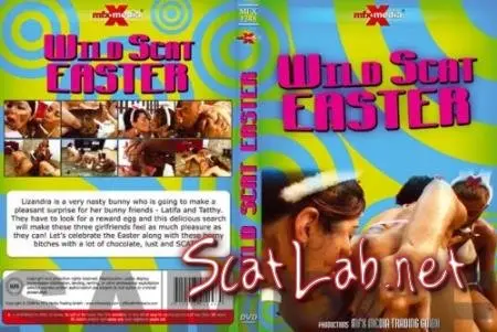 MFX-1248 Wild Scat Easter (Lizandra, Latifa, Tatthy) Lesbian, Eat shit, Orgy [SD] MFX-Media ScatLab.net