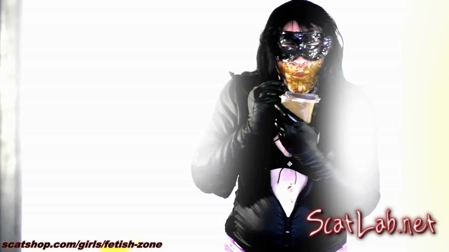 Quickly Eat shit and drink piss (Fetish-zone) Latex, Milf, Solo [HD 720p] Scatting Girl