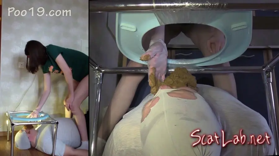 Lick my tampon and swallow my shit (MilanaSmelly) Femdom, Humiliation [FullHD 1080p] Toilet Slavery