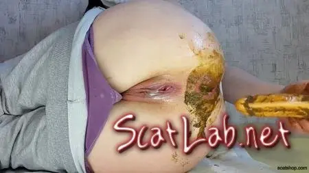 Morning Poop (Anna Coprofield) Masturbation, Dildo [FullHD 1080p] Solo Scat