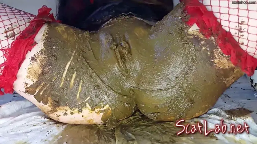 Fill my Pussy 10 Saved and 1 Fresh Shit Full compressed version (Anna Coprofield) Scatology, Solo [FullHD 1080p] Shit In Pantyhose