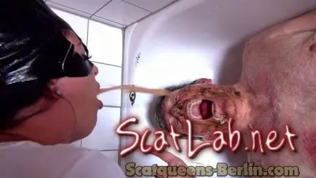 2Big Piles Shit for the Pig3 (Scatqueens-Berlin) Toilet Slavery [HD 720p] Femdom