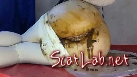 White Pants (Anna Coprofield) Defecation [FullHD 1080p] Panty Scat