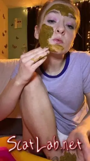 Quiet scat fun! (sexandcandy18) Amateur, Teen [UltraHD 2K] Panty Scat