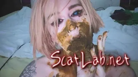 Shit obsessed girl made a mess (DirtyBetty) Amateur, Domination [FullHD 1080p] New scat ScatLab.net