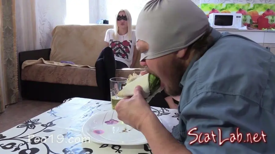 Shawarma stuffed with girls’ shit (MilanaSmelly) Femdom, Shit [FullHD 1080p] Domination