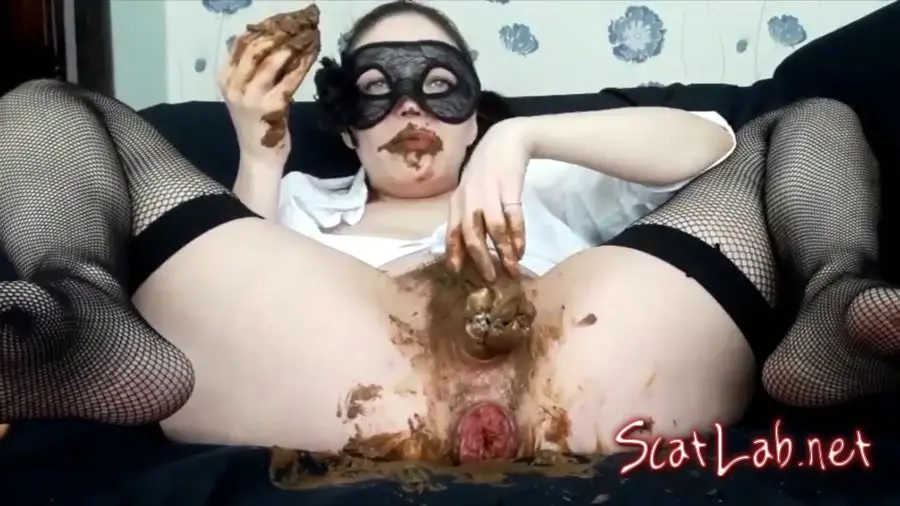 Scat Swallow Dental Floss By Top Scat Babe Lina (ScatLina) Masturbation, Toys [FullHD 1080p] Scatting