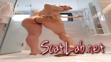 Be my Slave (LittleMissKinky) Scat, Solo [UltraHD 2K] Defecation