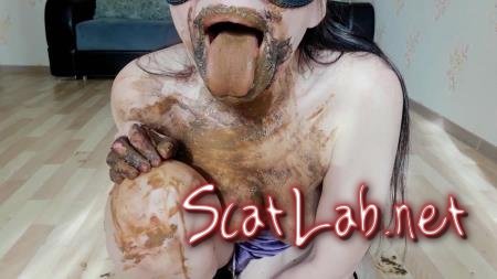 Blood and shit part 2 (ScatLina) Scatting Girl, Solo [FullHD 1080p] New scat