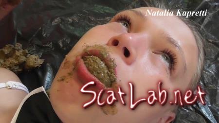 Eat shit don’t get distracted (Mistress) Defecation, Scat Girl [FullHD 1080p] Eating