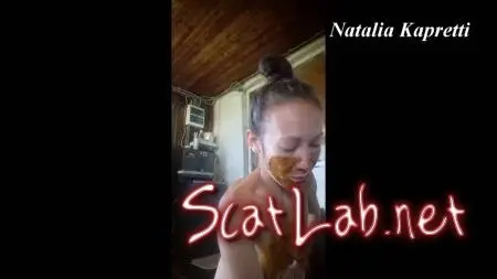 Miss me, smearing with her own shit (Mistress) Scatology, Solo [FullHD 1080p] Extreme