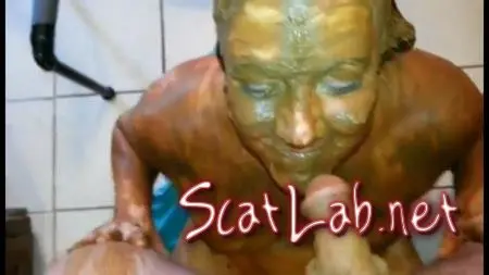 Human toilet slave scat (Smearing) Scatology, Amateur [FullHD 1080p] Blowjob ScatLab.net
