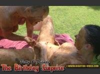 BETTY And FRIENDS - THE BIRTHDAY SURPRISE (Betty, Sexy, Marlen) New scat, Outdoor [HD 720p] Hightide-Video.com