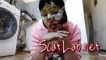 Lady tastes shit (Solo) Girls, Poop [FullHD 1080p] Amateur ScatLab.net